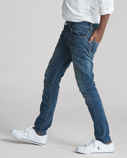 Pantalón vaquero de niño Polo Ralph Lauren en azul