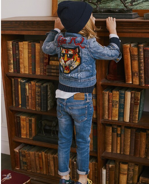 Pantalón vaquero de niño Polo Ralph Lauren en azul