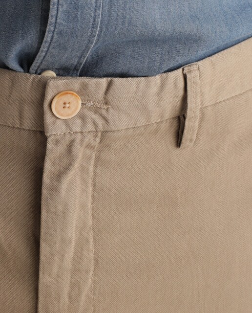 Chino de hombre regular beige tallas grandes