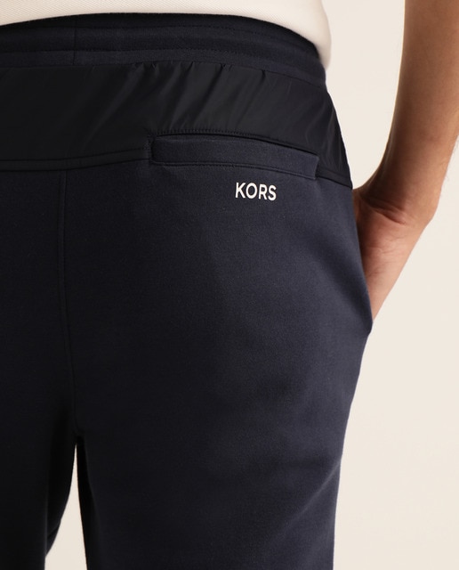 Calças sportswear slim azuis de homem