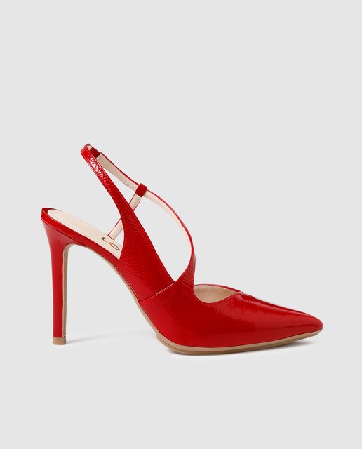 Zapatos de salón de mujer Lodi de charol rojo