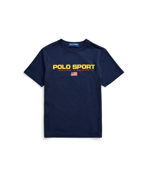 T-shirt de menino em azul com estampado