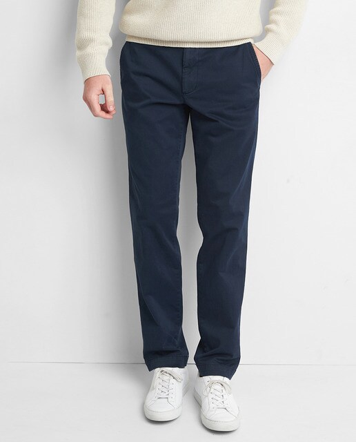 Chino de hombre Gap slim azul marino