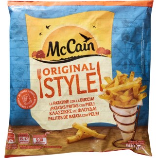 Mccain Batatas Estilo Original embalagem 500 g