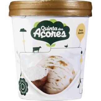 Quinta dos Açores Gelado Dona Amélia de Leite e Nata embalagem 500 ml
