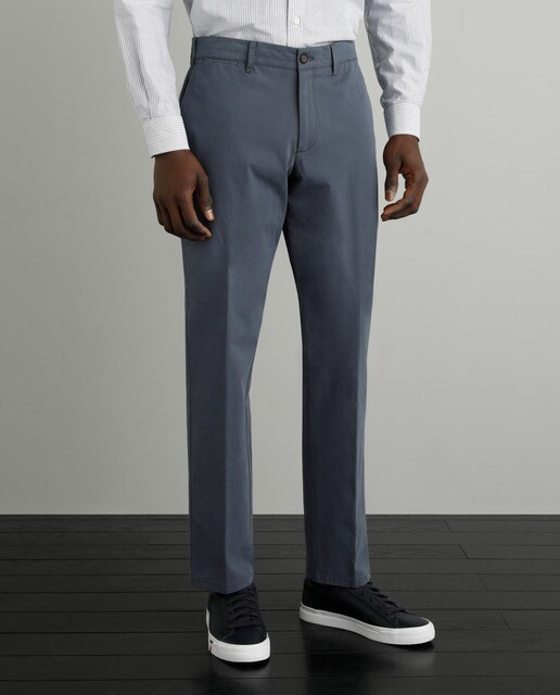 Calças chino de homem custom azuis