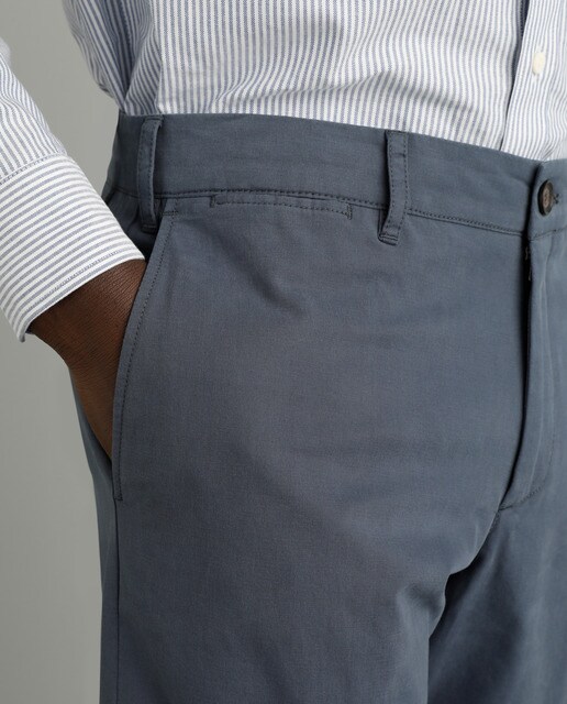 Calças chino de homem custom azuis