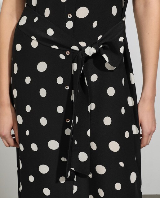 Vestido camisero 100% seda