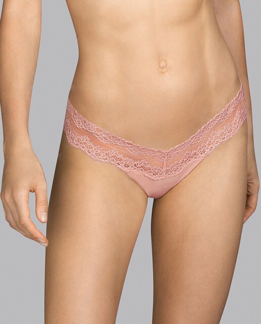 Tanga Verbier con encaje