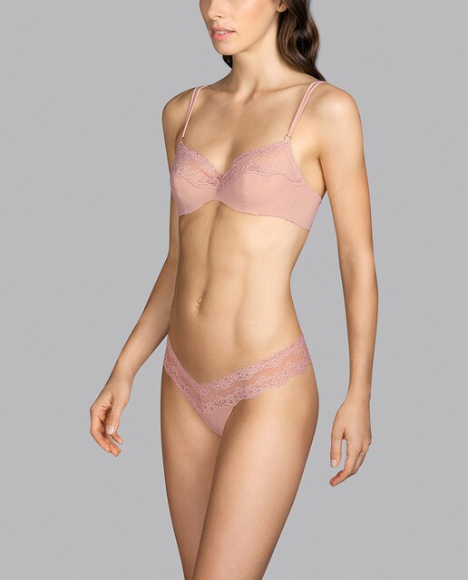 Tanga Verbier con encaje