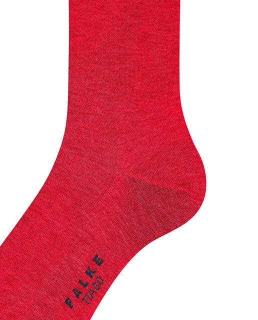 Calcetines de hombre Falke cortos rojos