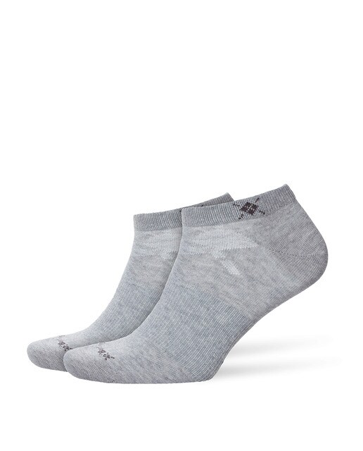 Pack de dos pares de calcetines de hombre Burlington tobilleros azules