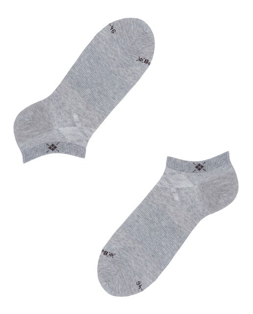 Pack de dos pares de calcetines de hombre Burlington tobilleros azules