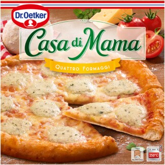 Dr. Oetker Casa di Mama Pizza de 4 Queijos embalagem 395 g