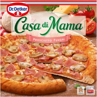 Dr. Oetker Casa di Mama Pizza de Fiambre e Cogumelos embalagem 380 g