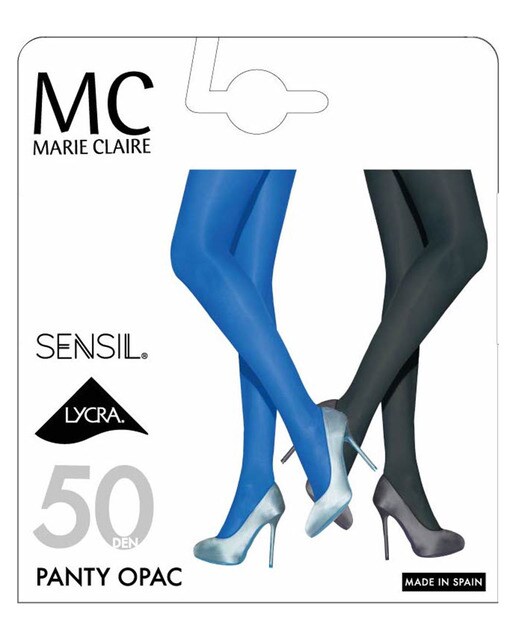 Panty opaco MARIE CLAIRE con LYCRA® 3D de 50 deniers