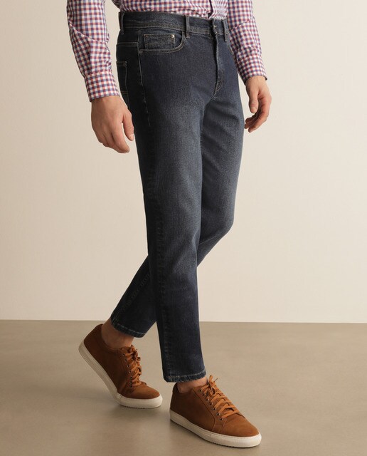 Vaquero de hombre Dustin regular azul