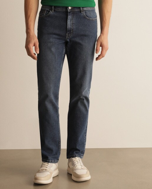 Vaquero de hombre Dustin regular azul