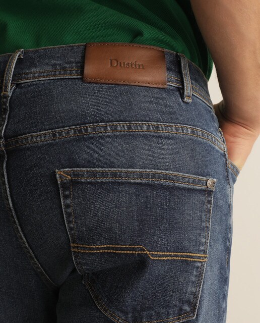 Vaquero de hombre Dustin regular azul