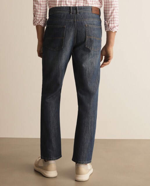 Vaquero de hombre Dustin regular azul