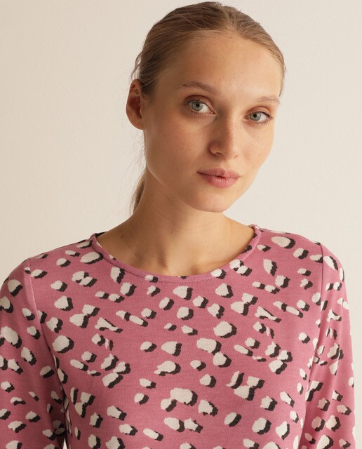 T-shirt estampada de mulher