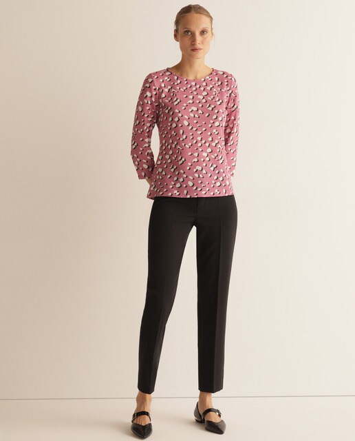 T-shirt estampada de mulher