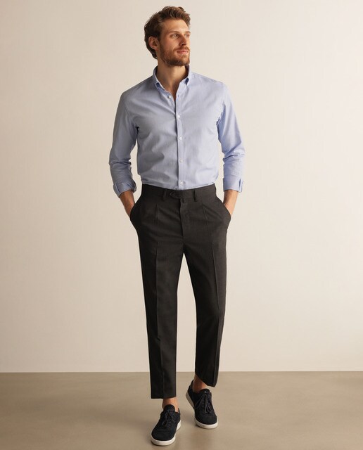 Pantalón de vestir de hombre Dustin classic