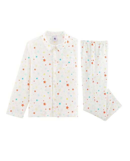 Pijama com estrelas multicolor