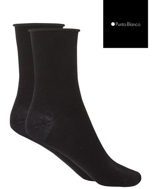 Calcetines de mujer Punto Blanco de agodón