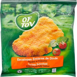 Of Tov Escalopes de Peru Kosher embalagem 600 g