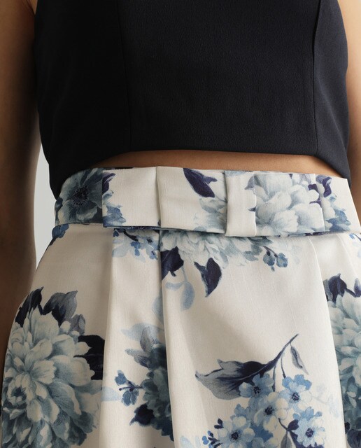 Vestido de dos piezas sin mangas
