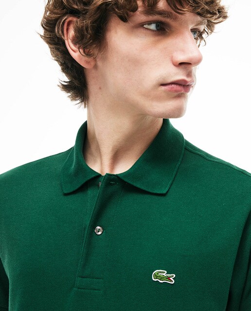 Polo de hombre de manga corta verde