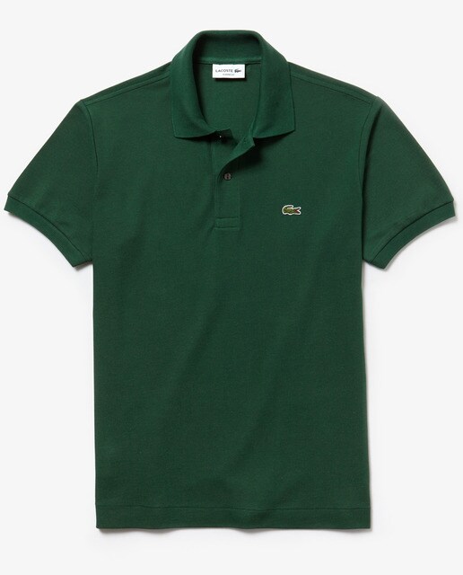 Polo de hombre de manga corta verde