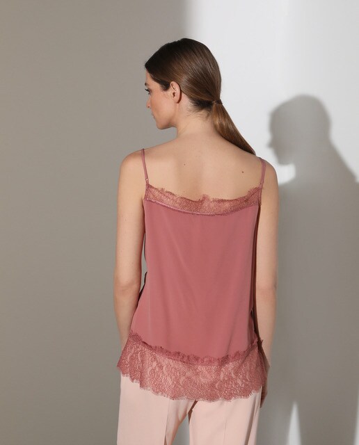 Top lencero de mujer con tirantes