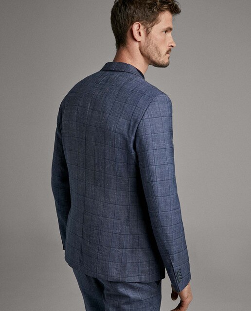 Traje de hombre slim azul