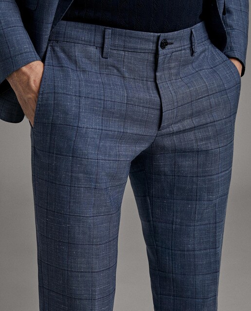 Traje de hombre slim azul