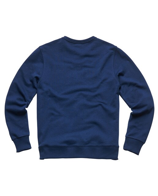 Sweatshirt de rapaz em azul marinho com print