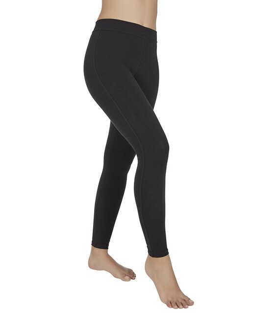Leggins Ysabel Mora liso en negro