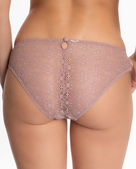Cueca de renda lisa com renda