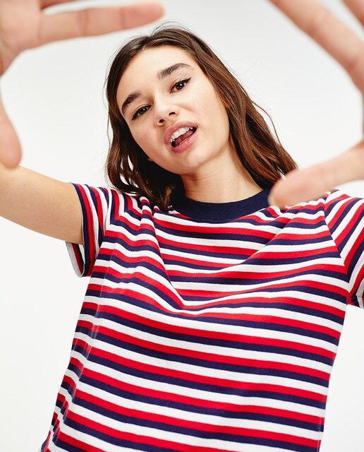 Camiseta de mujer de manga corta