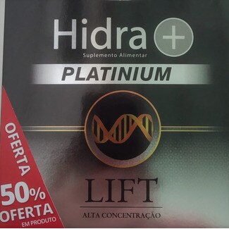 Hidra + Suplemento Platinium Anti-Idade e Anti-Rugas 10 Ampolas embalagem 100 ml