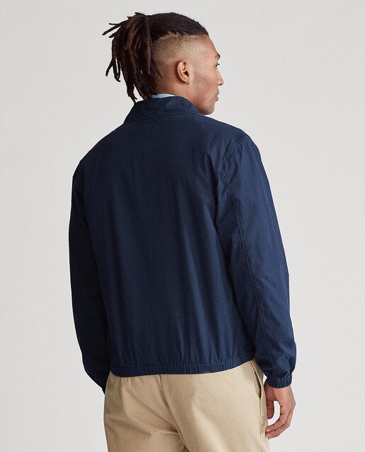 Cazadora de hombre Polo Ralph Lauren azul con cremallera