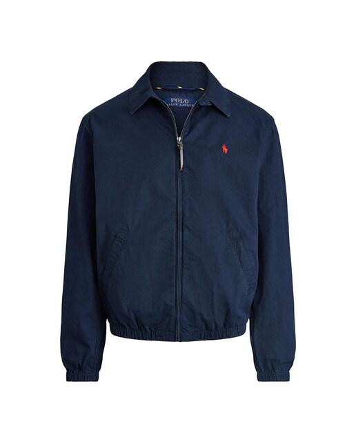 Cazadora de hombre Polo Ralph Lauren azul con cremallera