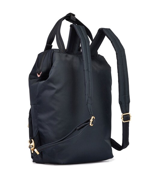 Mochila para portátil anti roubo unissexo Citysafe de nylon preta