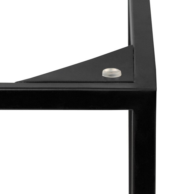 Mesa auxiliar de mármol con estructura negra Astoria Room - El Corte Inglés