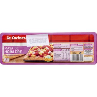 La Cocinera Massa Folhada Estendida embalagem 500 g