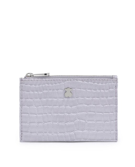 Monedero de mujer Tous Dorp Exotic en lila con tarjetero