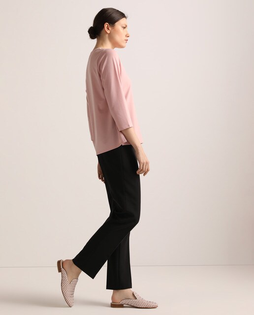 T-shirt lisa de mulher