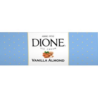 Dione Gelado de Baunilha e Amêndoas embalagem 120 ml