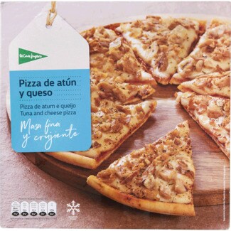 El Corte Inglés Pizza de Atum e Queijo embalagem 400 g